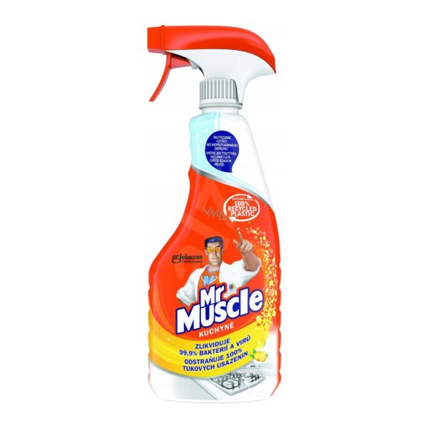 Mr. Muscle Kuchnia - płyn do czyszczenia i dezynfekcji kuchni o zapachu cytrynowym 500ml