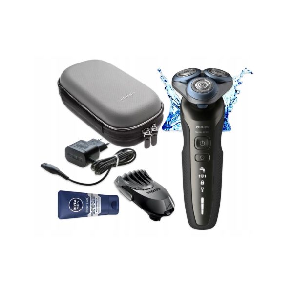 Golarka Philips Seria 6000 S6640/44 i GRATIS: Krem do twarzy NIVEA Men 75ml.
