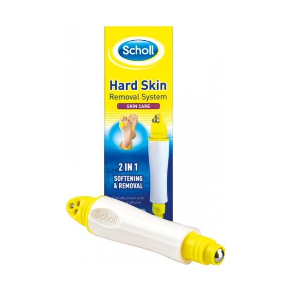 Scholl 2v1 systém na odstranění ztvrdlé kůže 9ml