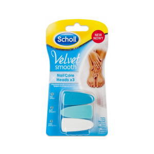 Scholl Velvet Smooth Electronic Nail Care 3 ks