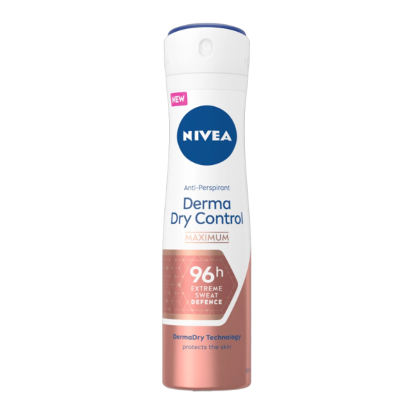 Nivea Derma Dry Control Maximum, dezodorant 150 ml