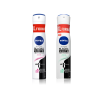Nivea Black&White Invisible Antiperspirant sprej pro ženy 200ml