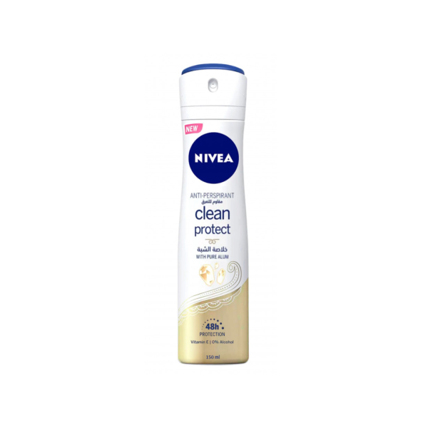 Nivea Clean Protect 48h Antiperspirant ve spreji pro ženy 150ml