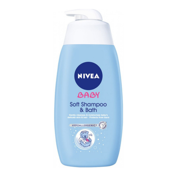 Nivea baby 2w1 - szampon i płyn do kąpieli 500 ml