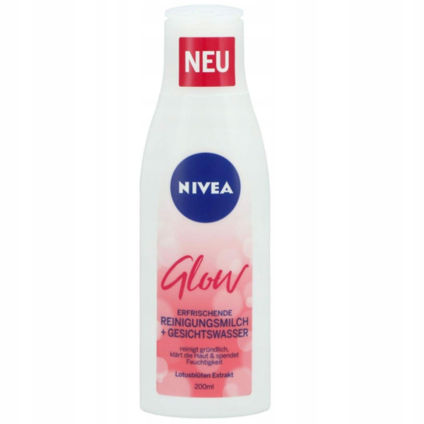 Nivea Cleansing Milk & Toner, mleczko i tonik do twarzy 200ml