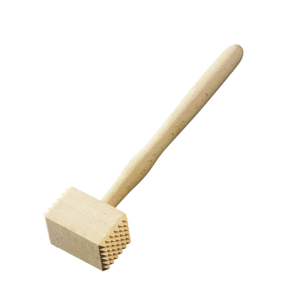 Tłuczek do mięsa cały drewniany