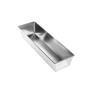 Forma do pieczenia metalowa, keksówka  6 x 9 x 35 cm