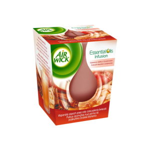 Air Wick Czerwone Jabłko Cynamon Świeca Zapachowa 105g 1szt.