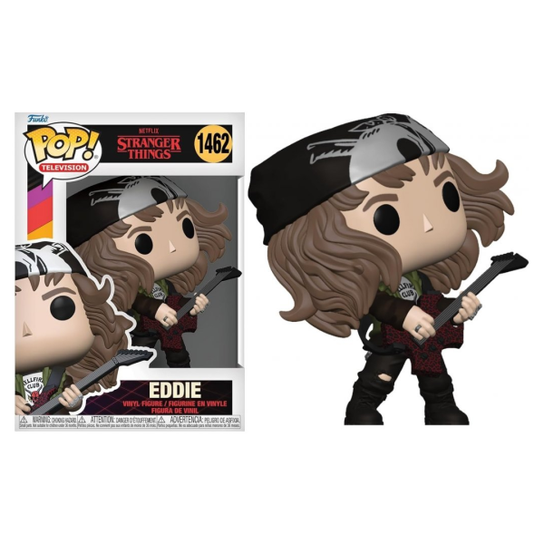 Funko POP! TV Stranger Things S4 Hunter Eddie with Guitar 1462