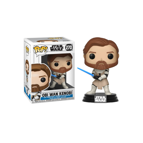 Funko Pop! Star Wars Clone Wars Obi Wan Kenobi 270