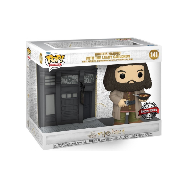 Funko POP! 141 Deluxe Harry Potter Diagon Alley The Leaky Cauldron Hagrid limited special edition