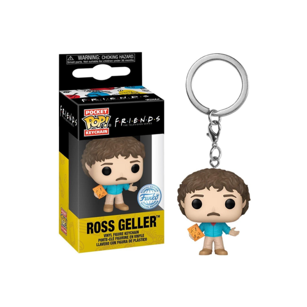 Funko POP! Keychain Friends 80's Ross