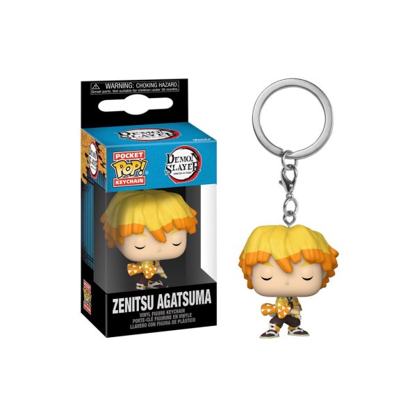 Funko POP! Keychain Zenitsu Agatsuma Demon Slayer