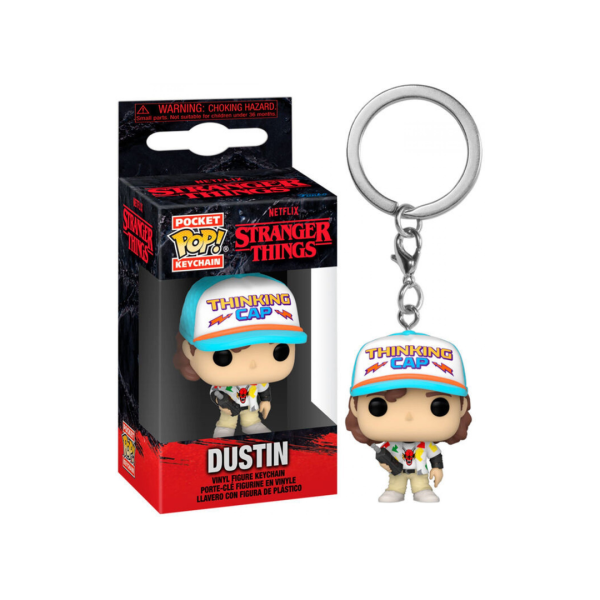 Funko POP! Keychain Stranger Things Dustin