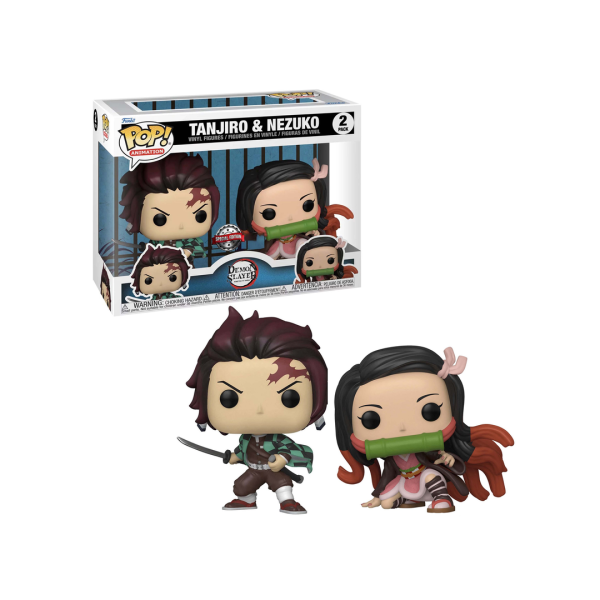 Funko Pop! Demon Slayer Kimetsu no Yaiba Tanjiro & Nezuko