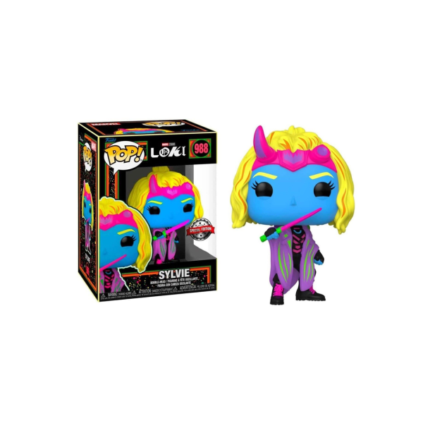Funko POP! Marvel Black Light Sylvie 988