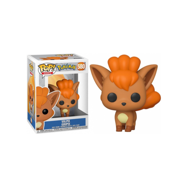 Funko Pop! Pokemon Vulpix Games 580