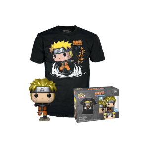 Funko POP! Animation Naruto S4 Naruto Uzumaki Running 727 with T-shirts size L
