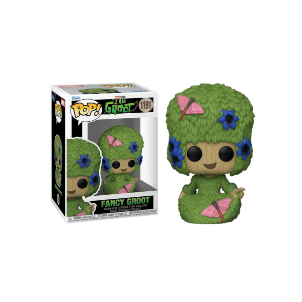 Funko POP! Marvel I Am Groot Marie Hair 1191