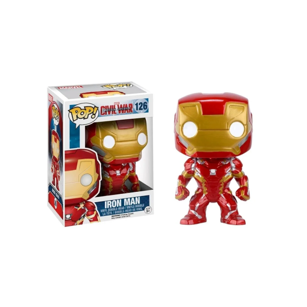 Funko Pop! Marvel Heroes Captain America Civil War Iron Man Civil War 126