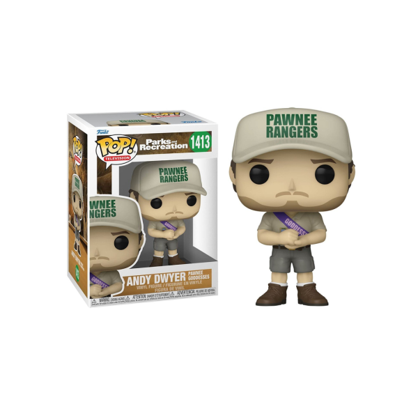 Funko Pop! Television Parks and Recreation Andy Dwyer Pawnee Goddesses 1413