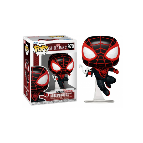 Funko Pop! Marvel SpiderMan 2 Miles Morales Upgraded Suit 970