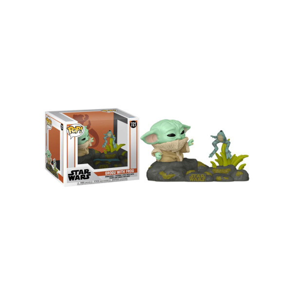 Funko POP! Star Wars The Mandalorian Grogu with Frog 721