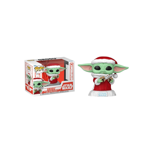 Funko Pop! Star Wars The Mandalorian Holiday Grogu 747