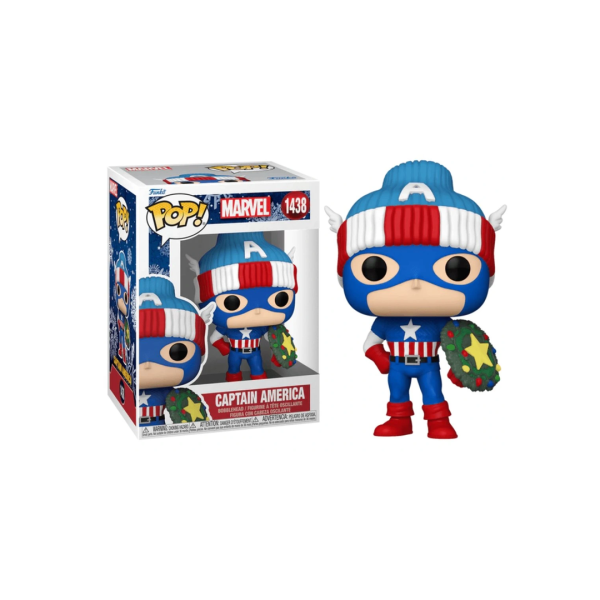 Funko Pop! Marvel Holiday Captain America 1438
