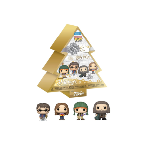 Funko Pop! Keychains 4 Pack Harry Potter Happy Holidays Tree Box 4 cm