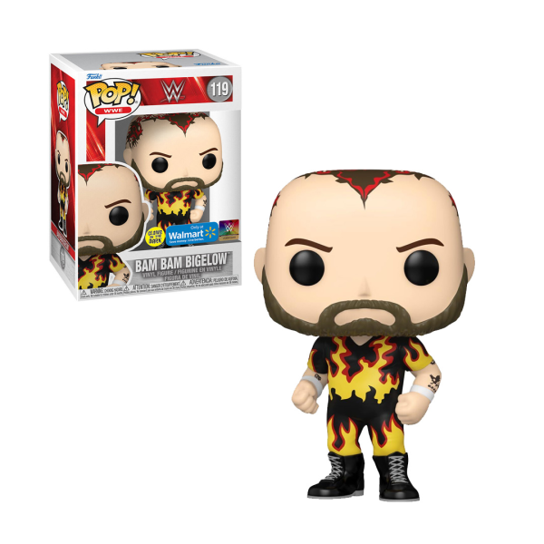 Funko Pop! WWE Bam bam Bigelow Glow in the Dark 119