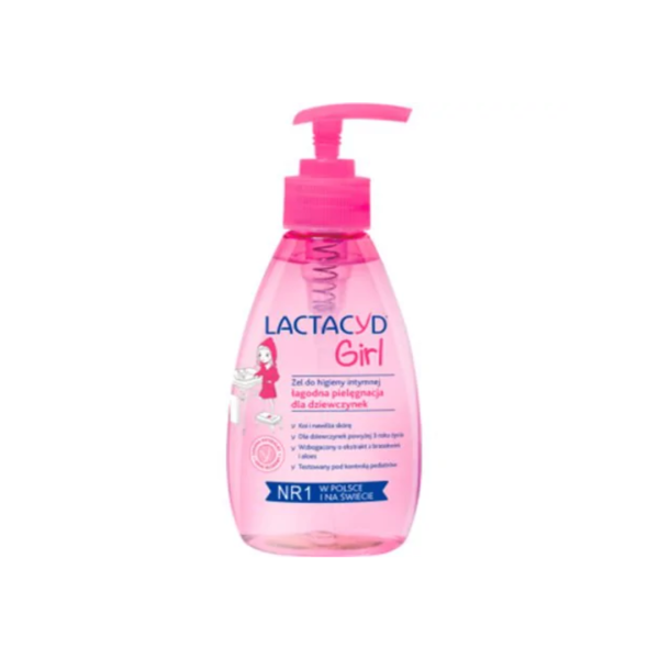 Lactacyd Girl Żel do higieny intymnej do delikatnej i wrażliwej skóry 200ml