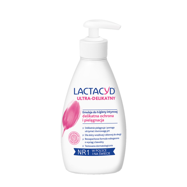 Lactacyd Ultra-delikatny Delikatna emulsja do higieny intymnej 200ml