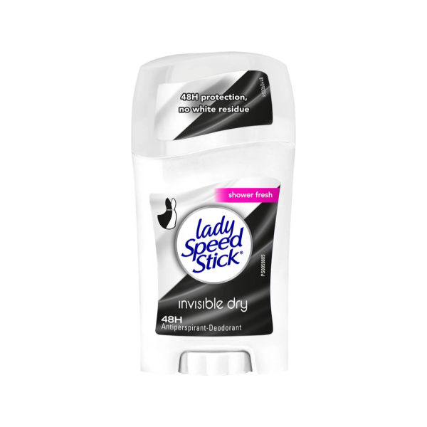 Lady Speed Stick Invisible Dry shower fresh 48h anti-perspirant stick 40g