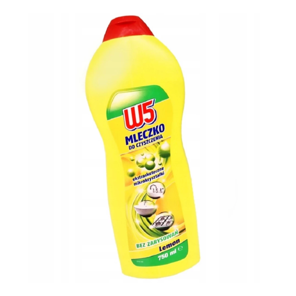 W5 Mleczko do czyszczenia cytrynowe 750 ml