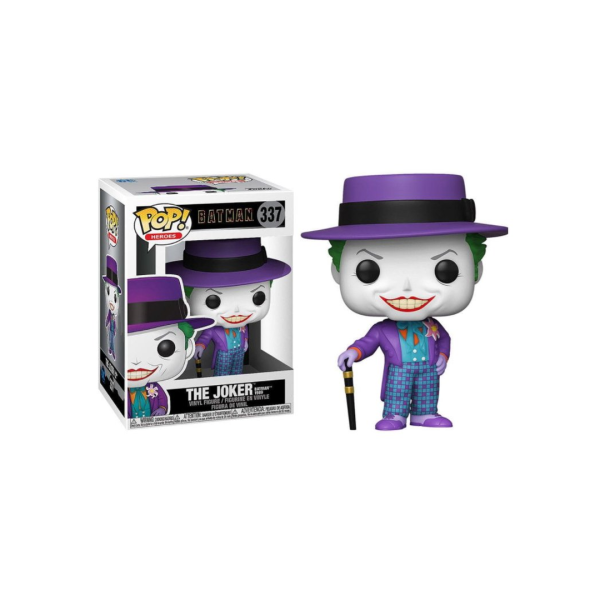 Funko Pop! Dc Heroes Batman 1989 The Joker With Hat 337