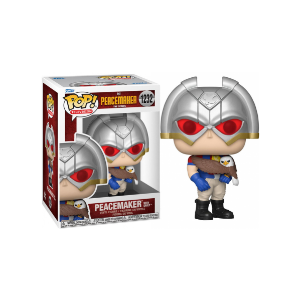 Funko POP! 1232 DC Comics Peacemaker with Eagly
