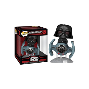 Funko Pop! Star Wars Dark Side Darth Vader with Tie Advanced x1 Starfighter 742