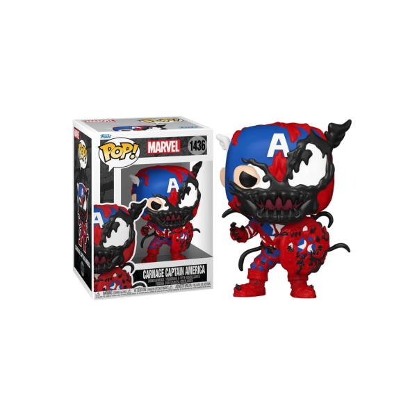 Funko Pop! Marvel Carnage Captain America 1436
