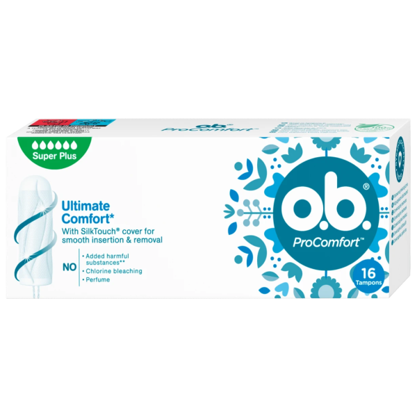 O.B. ProComfort Super Plus tampony - 16 sztuk