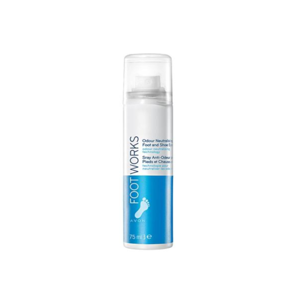 Avon Foot Works spray neutralizujący zapach do stóp i obuwia 75ml