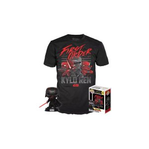 Funko POP! Star Wars Kylo Ren Supreme Leader & T-Shirt size S