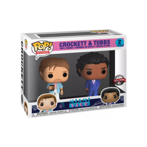 Funko Pop! 2 pack Miami Vice Crockett and Tubbs