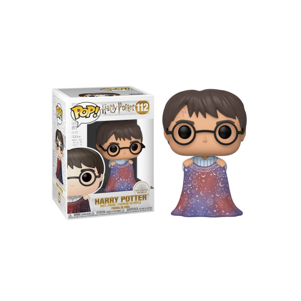 Funko POP Movies: Harry Potter S10 - Harry w/Invisibility Cloak