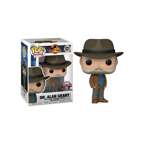 Funko Pop! Jurassic World Dr. Alan Grant 1221