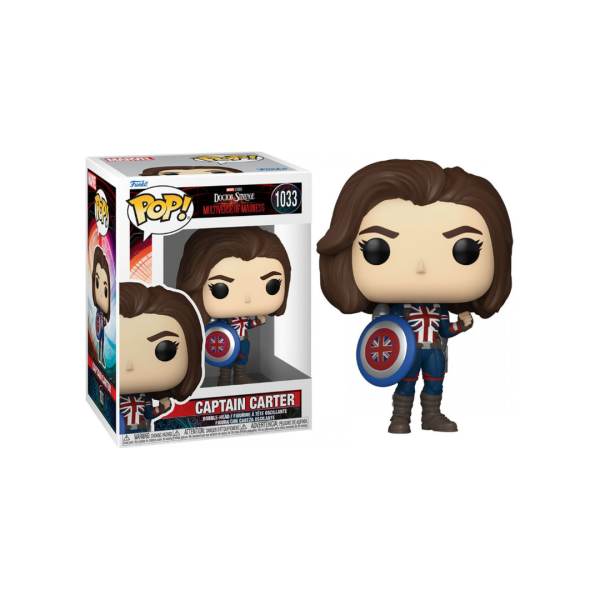 Funko POP! Marvel Doctor Strange in the Multiverse of Madness Captain Carter Marvel 1033