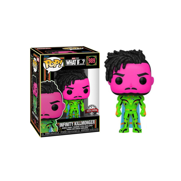 Funko POP! What If...? Infinity Killmonger (Marvel) Special Edition 989