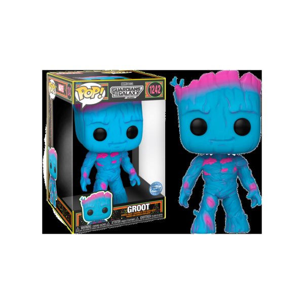 Funko POP! Guardians of the Galaxy Jumbo Groot (BLKLT) 25 cm 1242