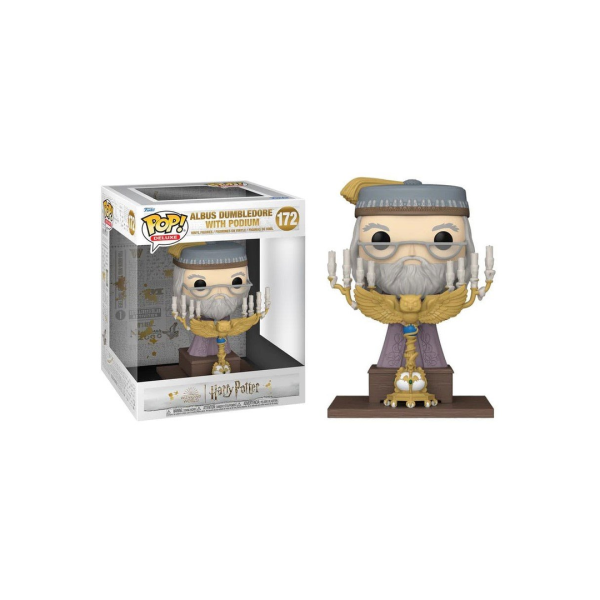 Funko Pop! Deluxe Harry Potter Albus Dumbledore with podium 172