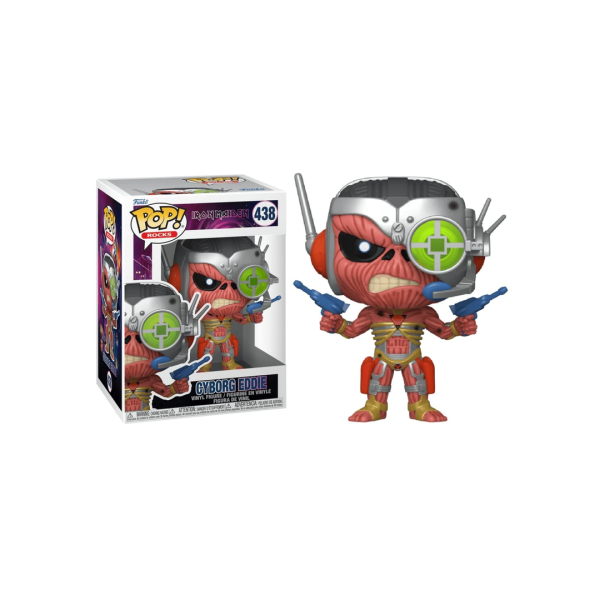 Funko Pop! Iron Maiden Cyborg Eddie 438